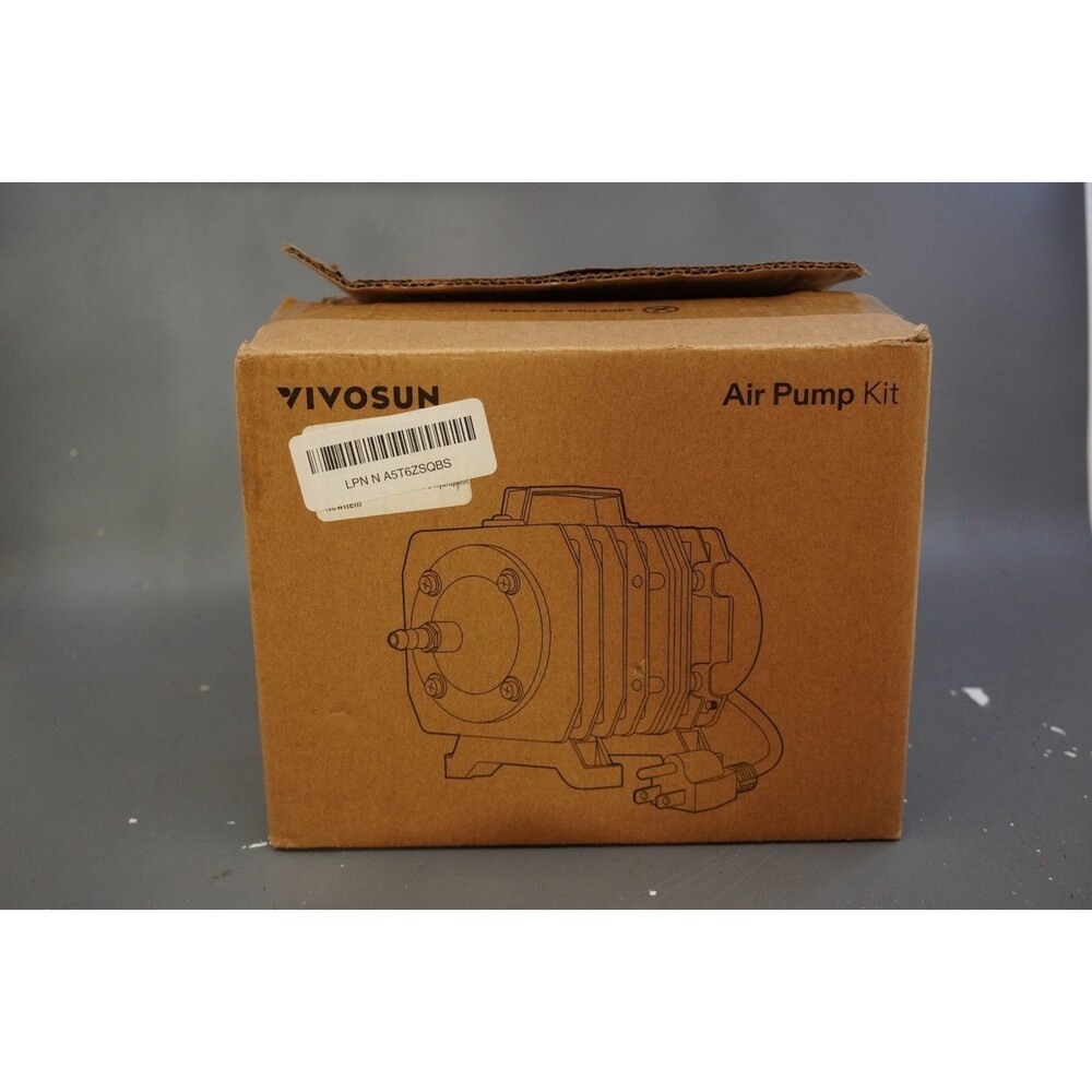 VIVOSUN 40W Commercial Aquarium Air Pump Kit 1110GPH Hydroponic System Fish Tank